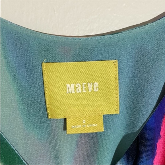 Anthropologie Maeve Alosia Silk Maxi Dress - Picture 7 of 12